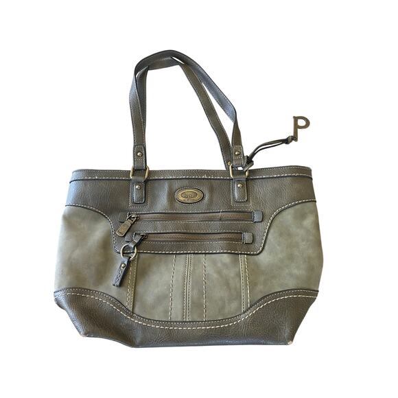 Women’s b.o.c  Double Strap Shoulder Bag Purse Many Pockets M/L - Picture 1 of 11